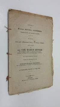 Stycken ur Dante&#039;s Divina Commedia, kommenterade och metriskt öfversätta delar 2-8 (1845)