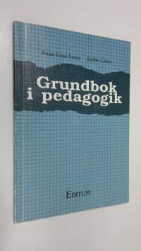 Grundbok i pedagogik