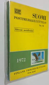 LaPe Suomi postimerkkiluettelo nro 36 1972