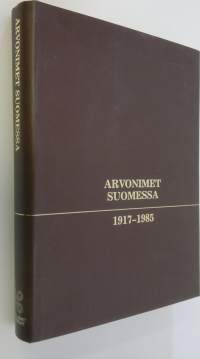 Arvonimet Suomessa 1917-1985