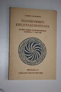 Vuosikymmen kielennauhoitusta : Suomen kielen nauhoitearkiston toimintaa v 1959-1968 : (Kirjan kuvat ovat Suomen kielen nauhoitearkiston valokuvakokoelmasta)