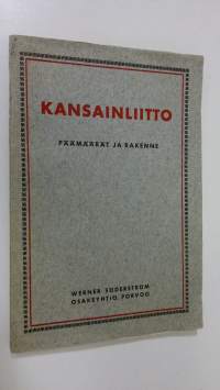 Kansainliitto : päämäärät ja rakenne