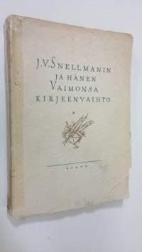 J.V. Snellmanin ja hänen vaimonsa kirjeenvaihto ynnä opastavia yleiskatsauksia ja muistelmia kodista