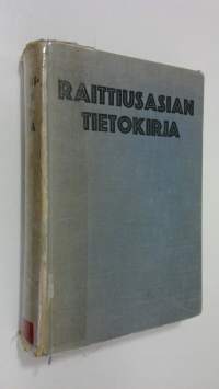 Raittiusasian tietokirja