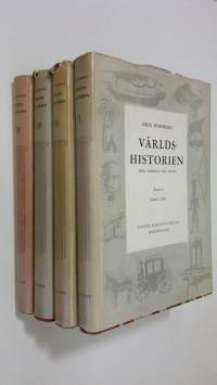 Världshistorien från forntid till nutid 1-4 : Gamla tiden ; Medeltiden ; Nya tiden till 1848 ; Nyaste tiden