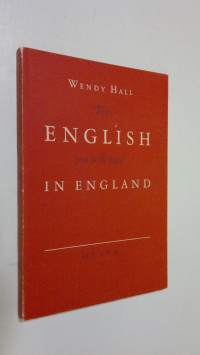 The English you will need in England : A book of everyday conversation