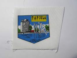 Tapiola -Garden City -kangasmerkki, matkailumerkki, leikkaamaton