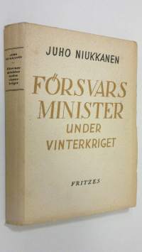 Försvarsminister under vinterkriget