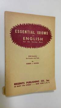 Essential idioms in English for the foreign born