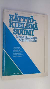 Käyttökielenä suomi