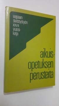 Aikuisopetuksen perusteita