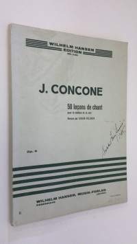 50 lecons de chant pour le medium de la voix, opus 9