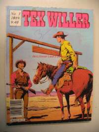 Tex Willer 1989 nr 3 Päänahka höllässä