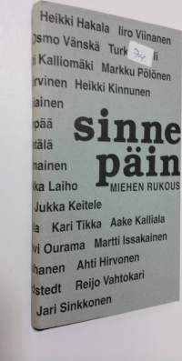 Sinne päin : miehen rukous