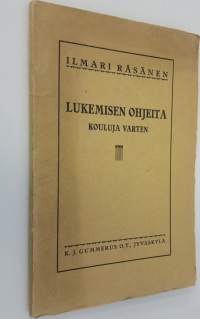 Lukemisen ohjeita kouluja varten