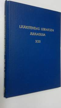 Lääketehdas Leiraksen julkaisuja 13 : Leiraksen IX luentopäivät lääkäreille Turussa 28.-29.5.1965