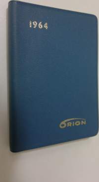 Orionin vuosikirja 1964 : valmisteluettelo ; taskukalenteri