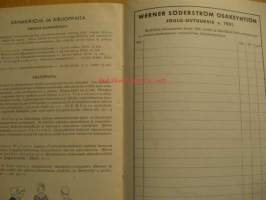 Kirjojen maailma WSOY 1931 Jouluna