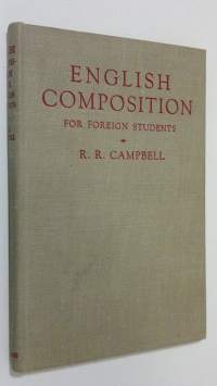 English Composition for Foreign Students