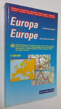 Europa mit Ortsverzeichnis = Europa with index of localities