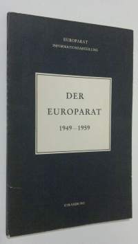 Der Europarat 1949-1959 : presse- und informationsabteilung des Europarats