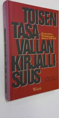 Toisen tasavallan kirjallisuus : keskustelua Pentinkulman päivillä 1978-1987