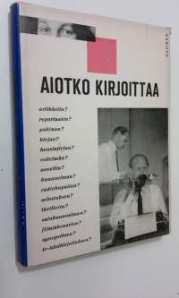 Aiotko kirjoittaa