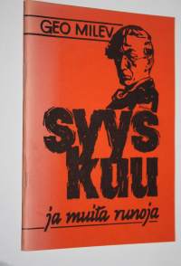 Syyskuu ja muita runoja (signeerattu)