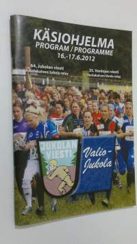 Käsiohjelma 16.-17.6.2012 : 64. Jukolan viesti : 35. Venlojen viesti