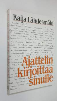 Ajattelin kirjoittaa sinulle