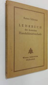 Lehrbuch des deutschen Handelsbriefwechsels