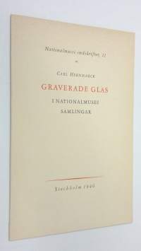 Graverade glas i Nationalmusei samlingar