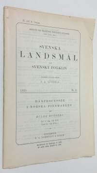 Häxprocesser i Norska finnmarken