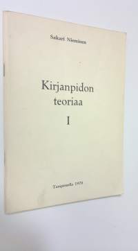 Kirjanpidon teoriaa 1