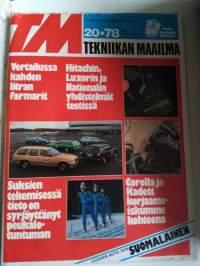 Tekniikan maailma  20/1978