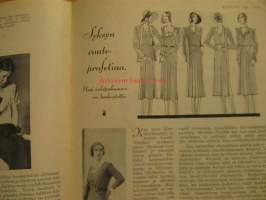 Kotiliesi 1930 nr 18, syyskuun II -numero, sis. mm. seur artikkelit / kuvat / mainokset; Kansikuvitus Martta Wendelin, Välähdyksiä Kreeta Haapasalon elämästä,