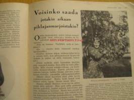 Kotiliesi 1930 nr 18, syyskuun II -numero, sis. mm. seur artikkelit / kuvat / mainokset; Kansikuvitus Martta Wendelin, Välähdyksiä Kreeta Haapasalon elämästä,