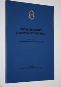 Valtakunnalliset maanpuolustuskurssit : kurssit 151-160 ; aakkosellinen hakemisto kursseista 1-160