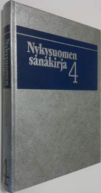 Nykysuomen sanakirja 4 : Nykysuomen sivistyssanakirja : vierasperäiset sanat