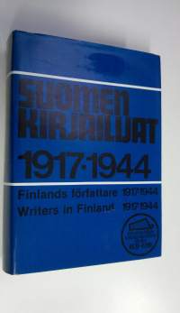 Suomen kirjailijat 1917-1944 : pienoiselämäkerrat : teosbibliografiat : tutkimusviitteet = Finlands författare 1917-1944 : kortbiografier : verkförteckningar : li...