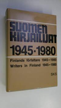 Suomen kirjailijat 1945-1980 : pienoiselämäkerrat : teosbibliografiat : tutkimusviitteet = Finlands författare 1945-1980 : kortbiografier : verkförteckningar : li...