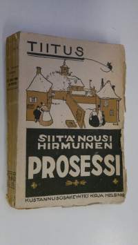 Siitä nousi hirmuinen prosessi! : kertomus