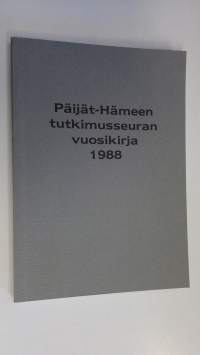 Päijät-Hämeen tutkimusseuran vuosikirja 1988