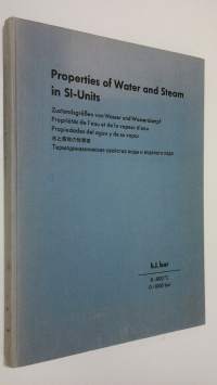 Properties of water and steam in SI-units : kJ, bar 0 - 800 c, 0 - 1000 bar