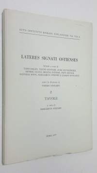 Lateres signati ostienses 2 : Tavole