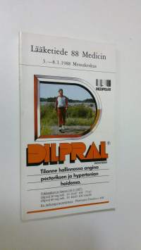 Lääketiede 88 Medicin 3.-8.1.1988 Otaniemi : Ohjelma, näyttelyluettelo