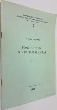 Foneettisen kirjoituksen opas