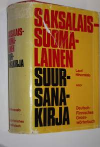 Saksalais-suomalainen suursanakirja = Deutsch-finnisches Grosswörterbuch