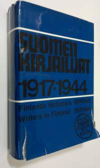 Suomen kirjailijat 1917-1944 : pienoiselämäkerrat : teosbibliografiat : tutkimusviitteet = Finlands författare 1917-1944 : kortbiografier : verkförteckningar : li...