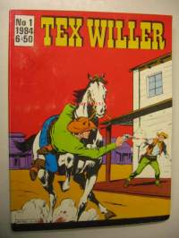 Tex Willer 1984 nr 1 Viimeinen pokeri